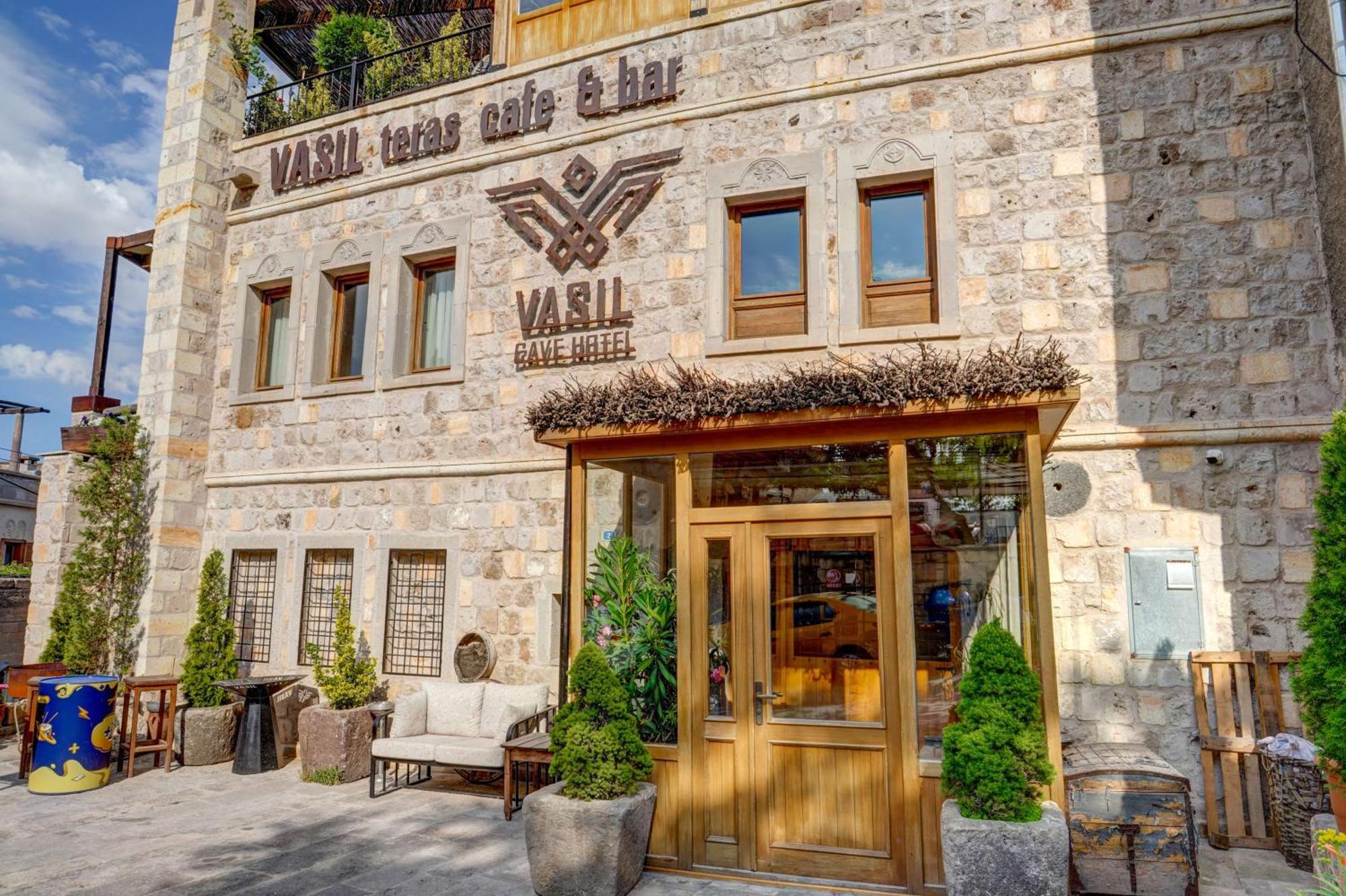 Vasil Cave Hotel Учисар Экстерьер фото