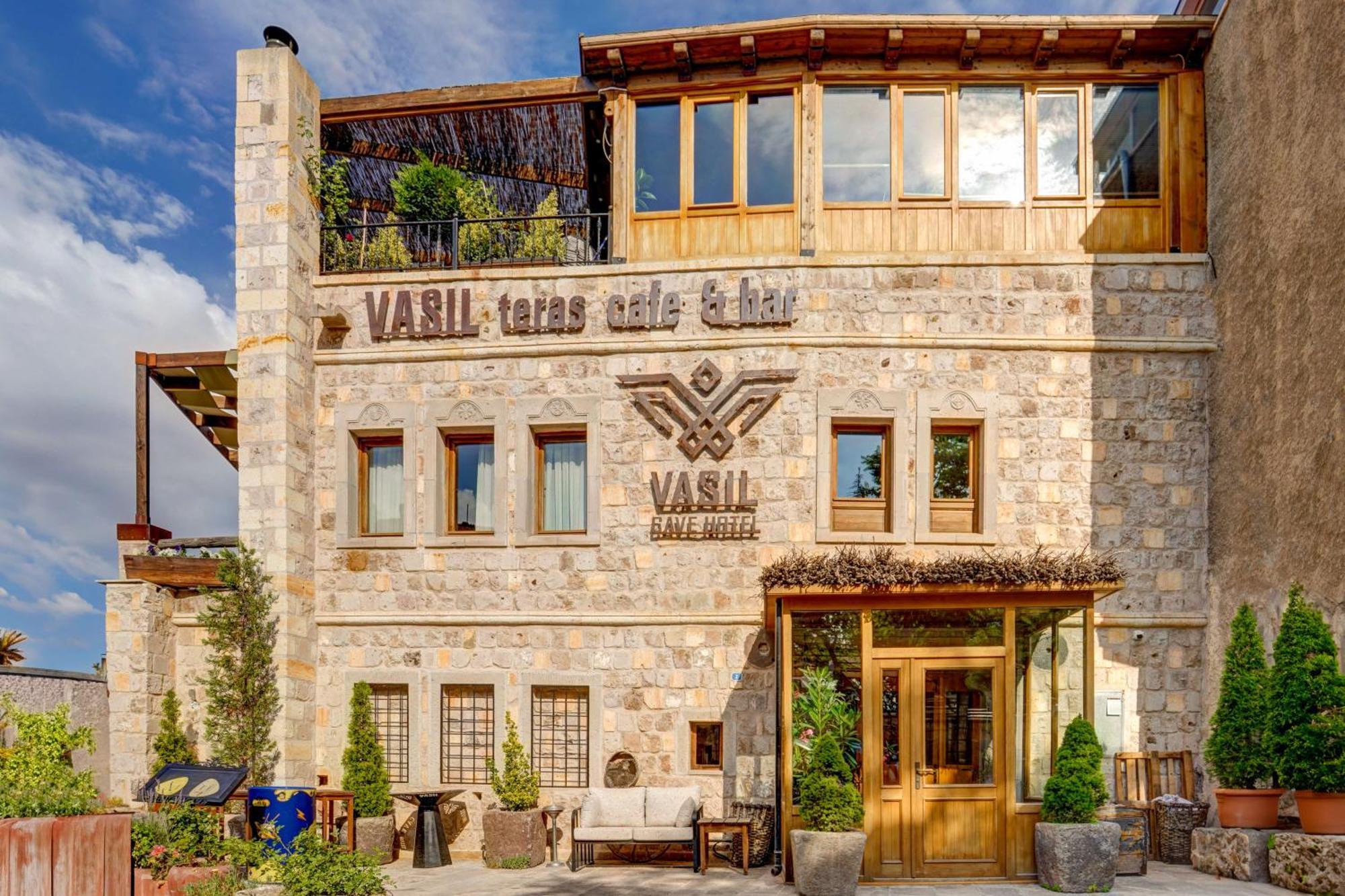 Vasil Cave Hotel Учисар Экстерьер фото