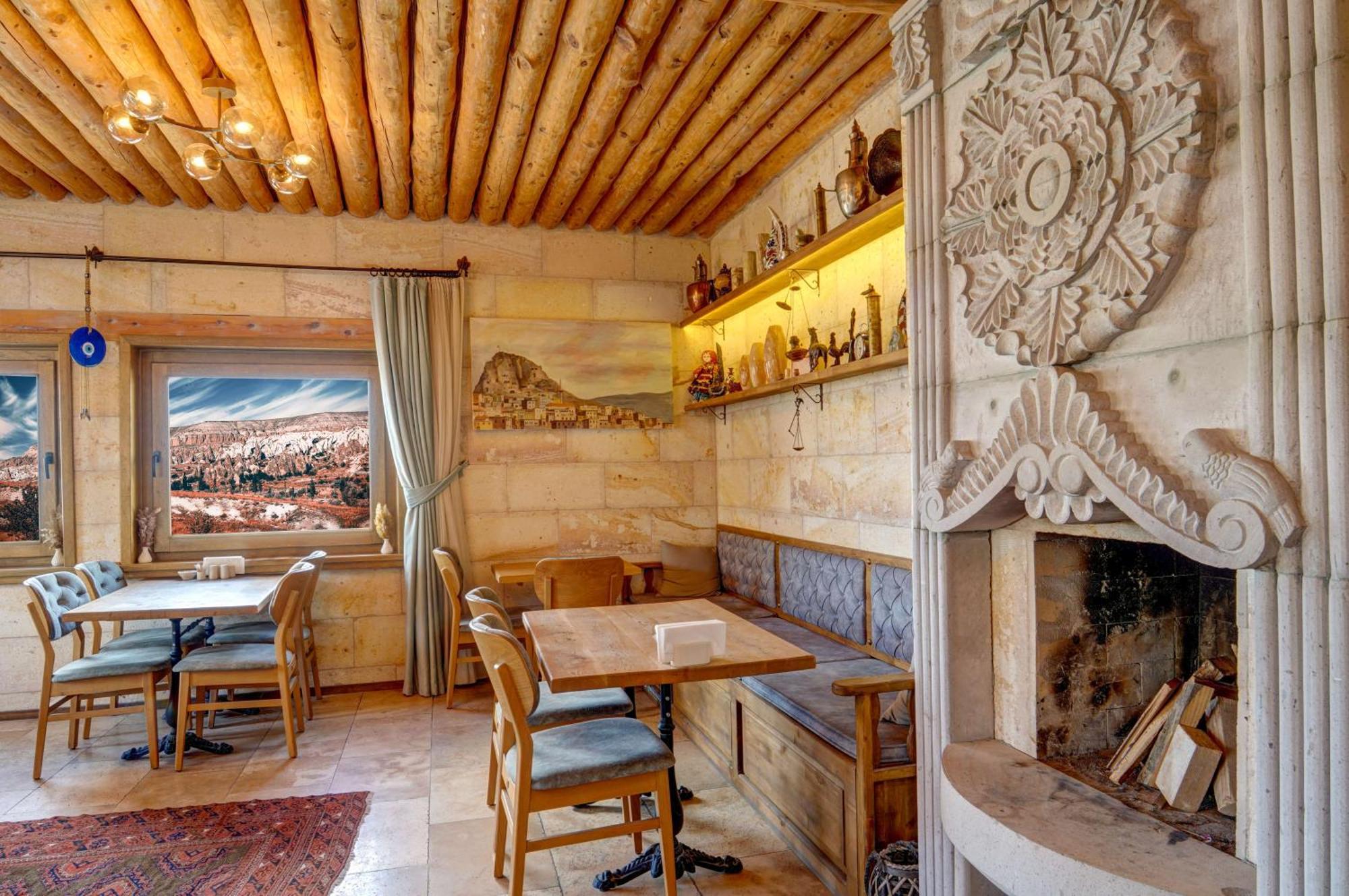 Vasil Cave Hotel Учисар Экстерьер фото