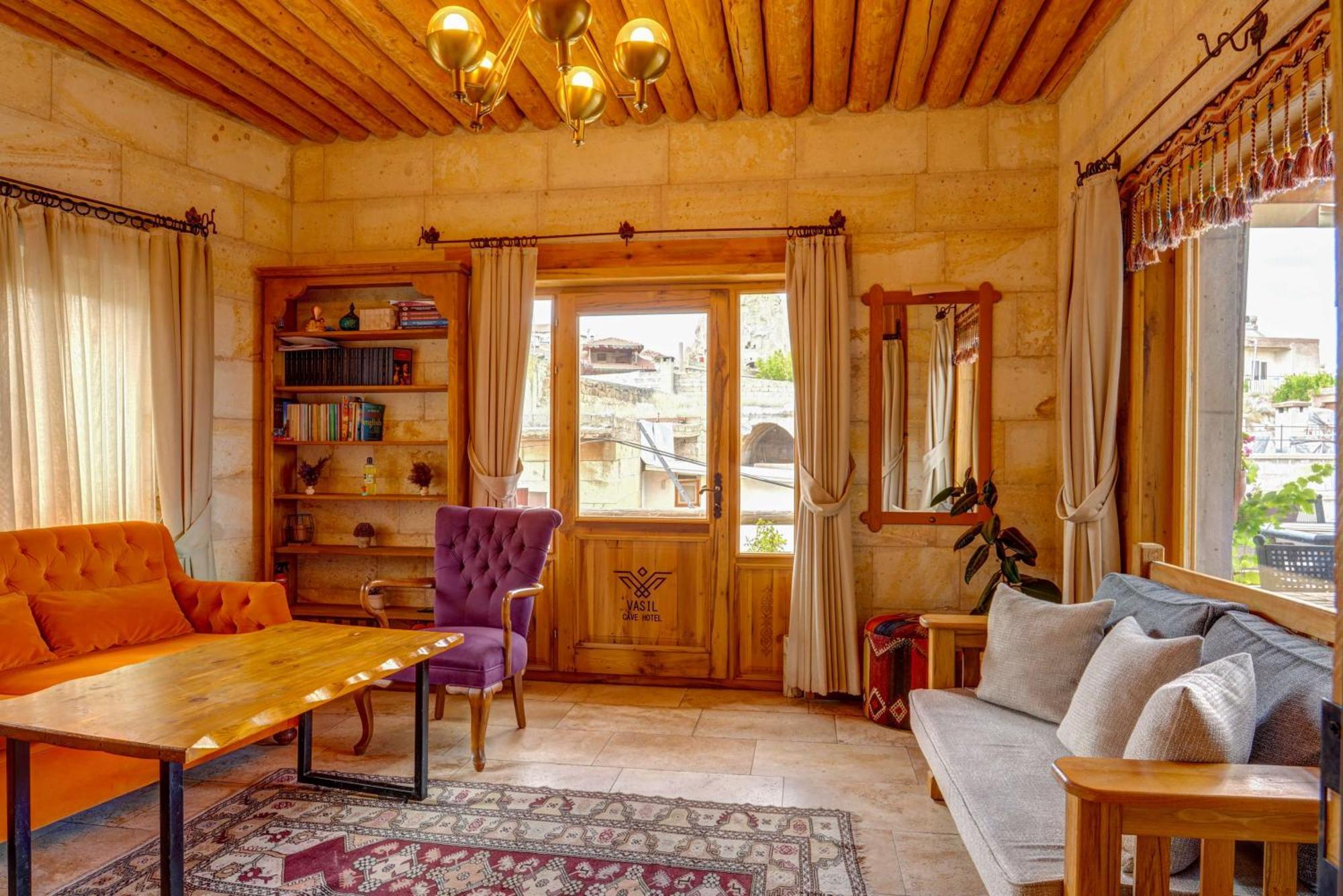 Vasil Cave Hotel Учисар Экстерьер фото