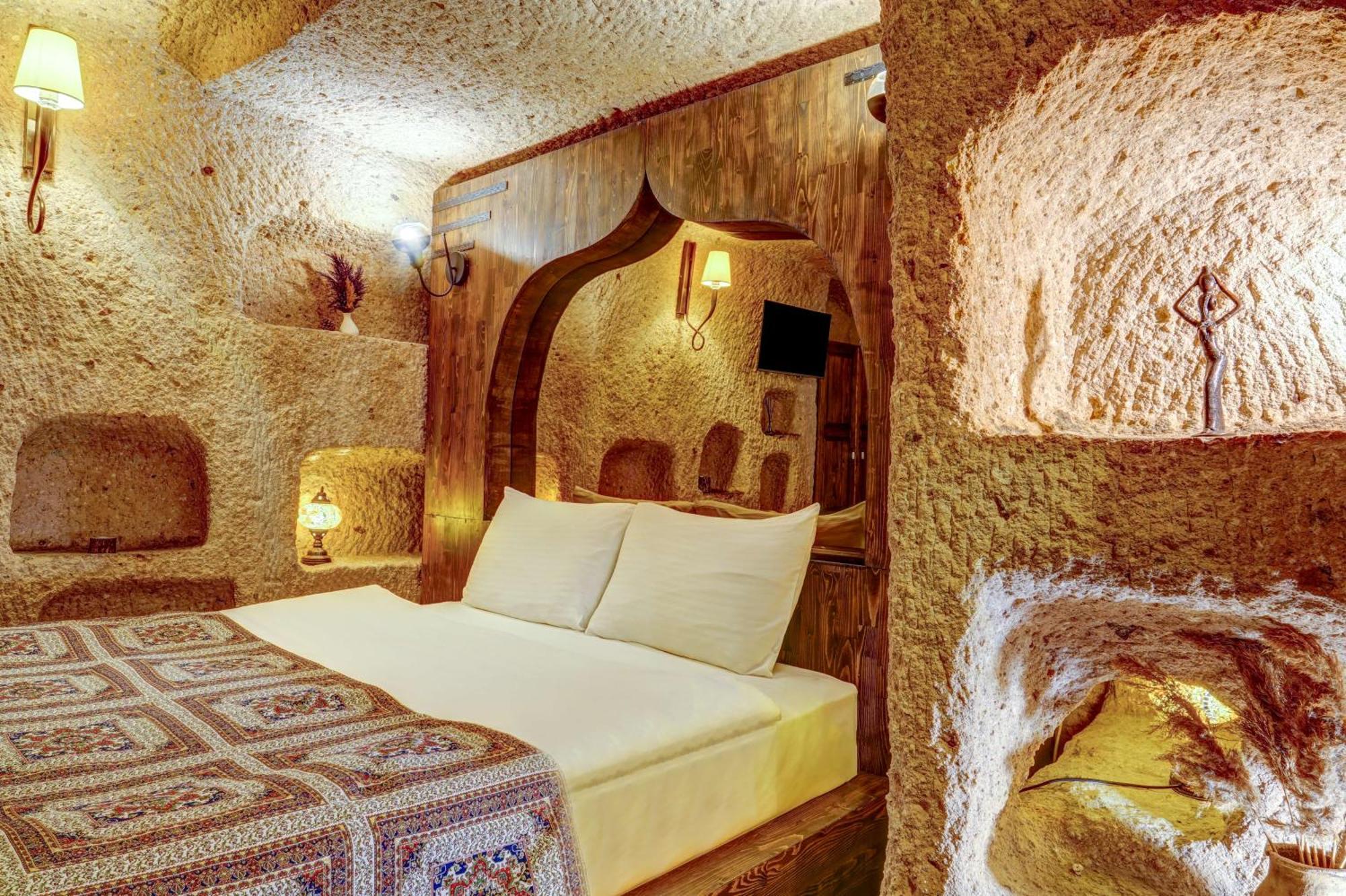 Vasil Cave Hotel Учисар Номер фото