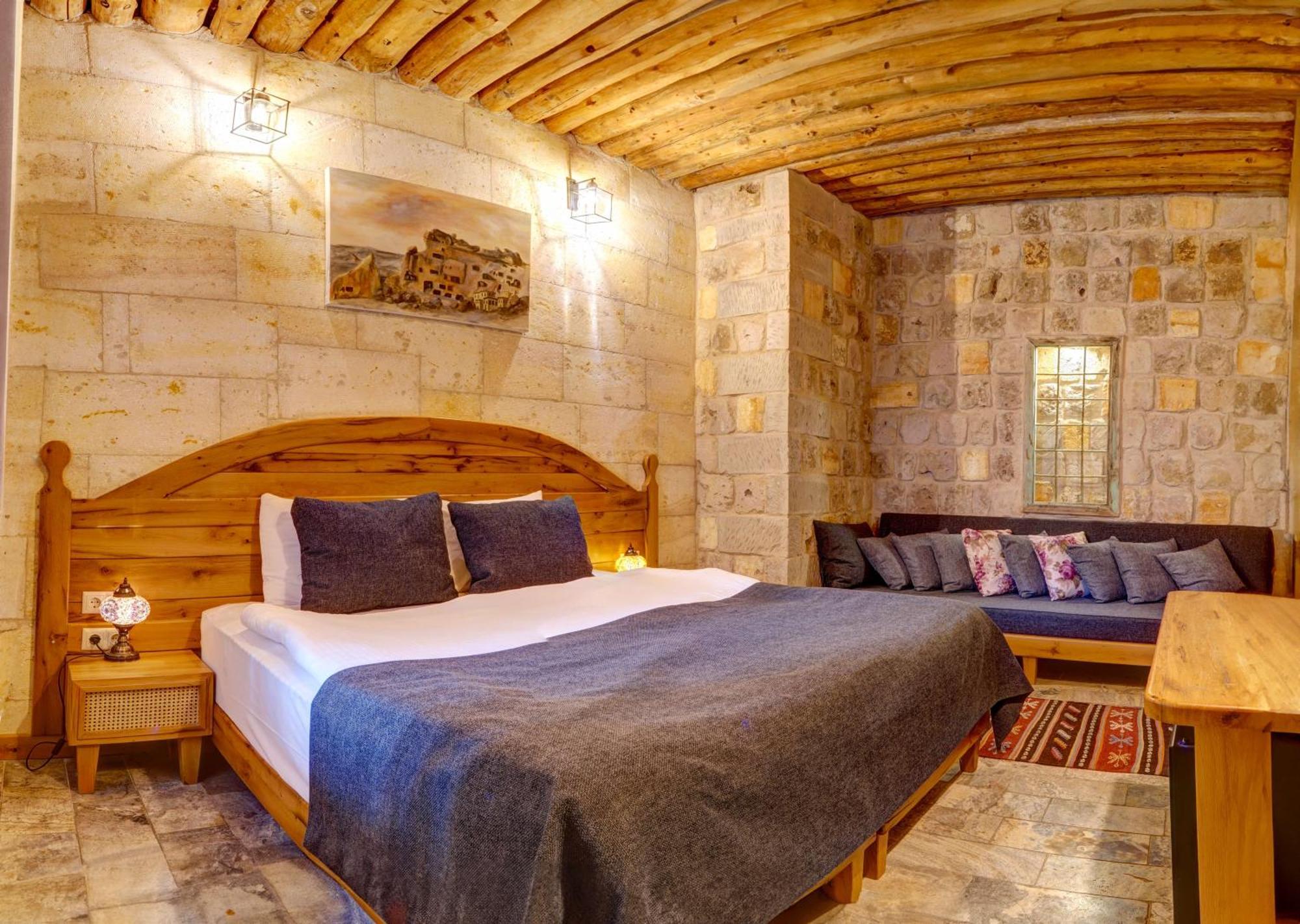 Vasil Cave Hotel Учисар Номер фото