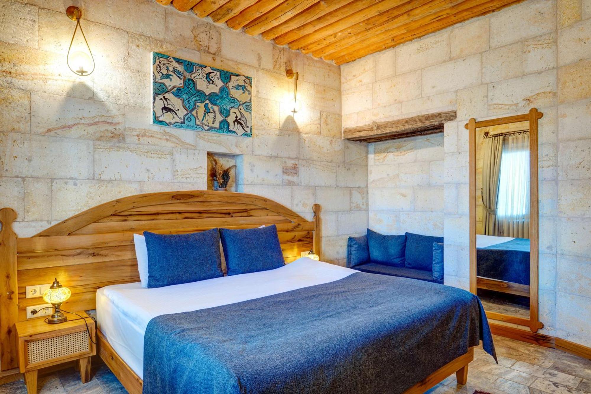 Vasil Cave Hotel Учисар Номер фото